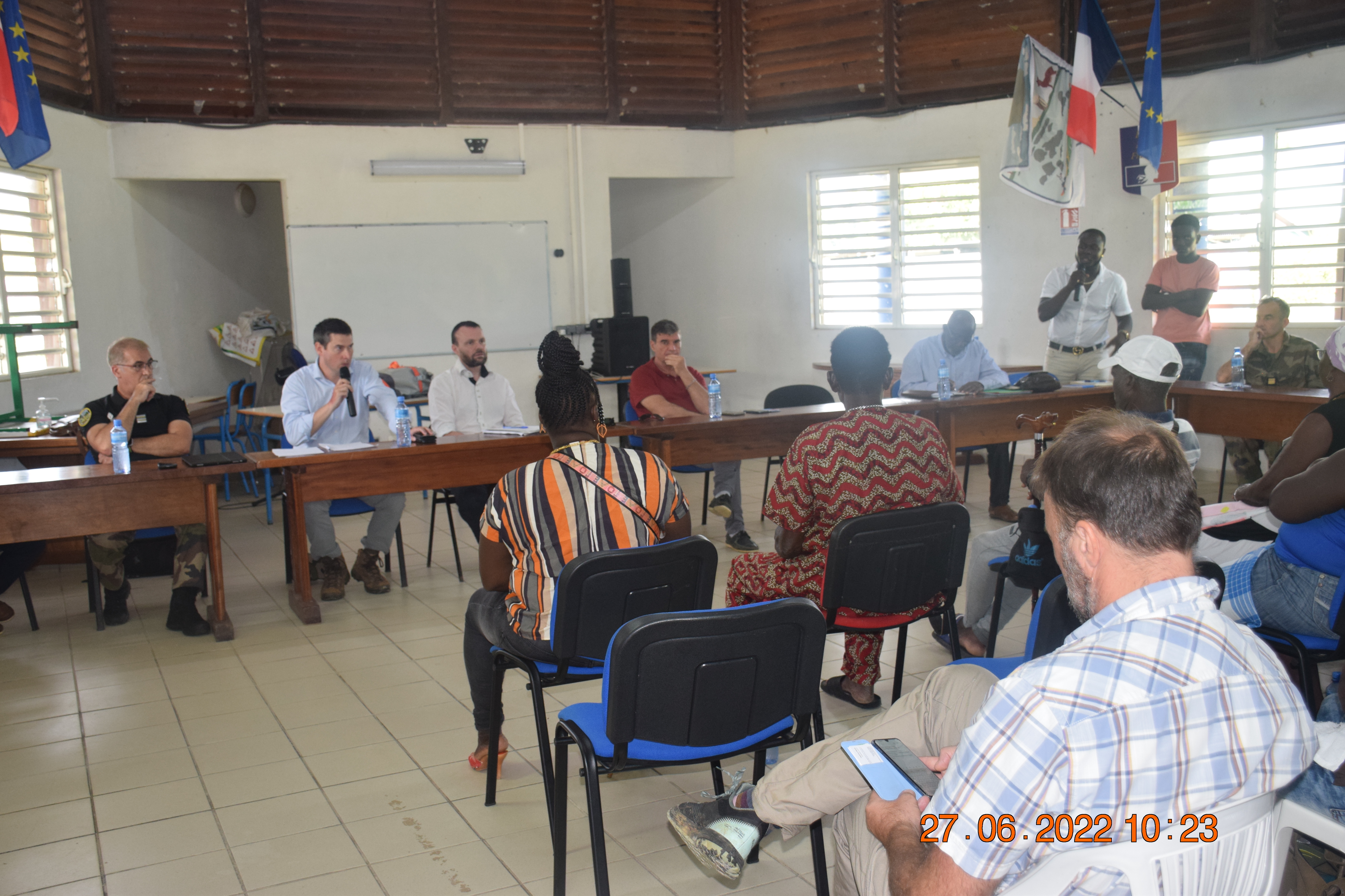 Atelier de discussion autour de l’orpaillage illégal à Grand-Santi