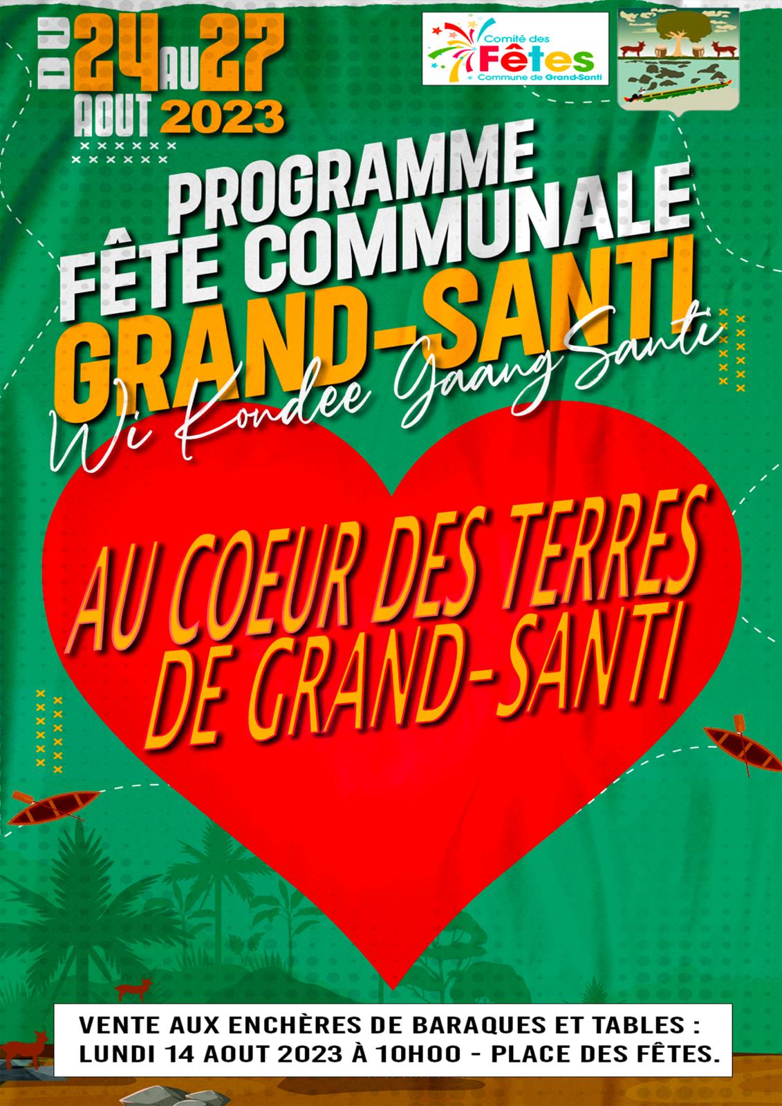 La fête communale de Grand Santi 2023